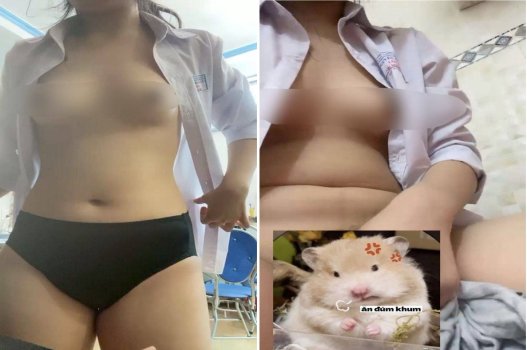 Em gái học sinh bướm rậm lông đang thèm khát tình dục