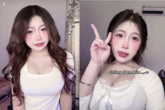 TikToker dâm đãng Thỏ Baby khoe dáng nóng bỏng trắng trẻo